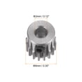 thumbnail image 3 of Piñón Engranaje 3mm Interior Apertura 16T 0.5 Módulo Inoxidable Acero Recto Diferencial Motor Engranaje RC Repuesto Piezas, 3 of 5