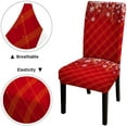 thumbnail image 5 of Christmas Dining Room Chair Covers Set of 6,Removable Washable Parson Chair Covers for Dining Room,Living Room,Kitchen Christmas Decorations, 5 of 5