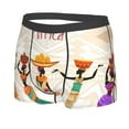 thumbnail image 2 of Kll Beautiful Black African Woman In Ethnic Dress Men'S Cotton Boxer Briefs Underwear-Xx-Large, 2 of 9