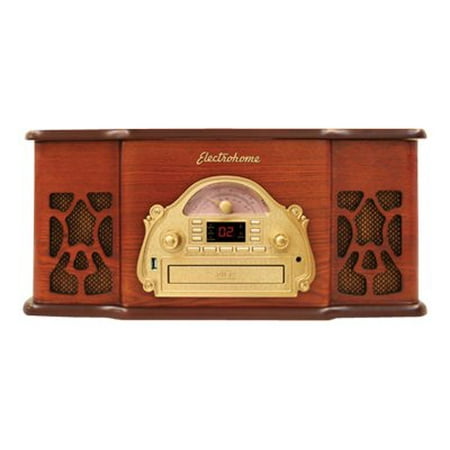 ElectroHome EANOS502 Wellington Retro Music System - Audio system - 20 Watt (total)