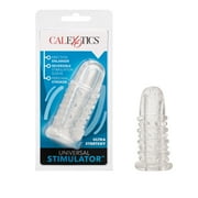 CalExotics Universal Male Enlarger Reversible Ultra-Stretchy Stroker Stimulator Sleeve - Clear