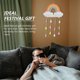 thumbnail image 5 of Dormitorio para niños Ornamento colgante Creativo lluvioso arco iris nube accesorio decoración, 5 of 6
