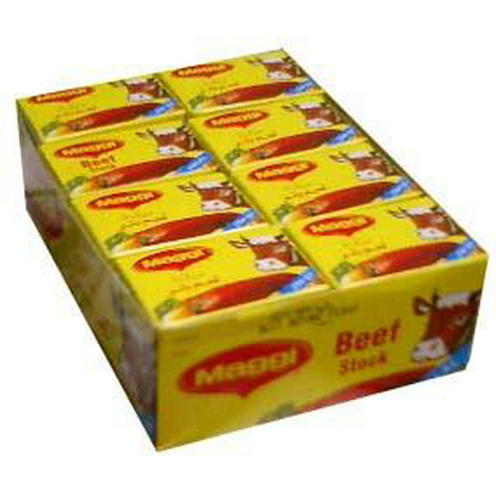 Maggi Beef Stock, HALAL, CASE 20g(2 cubes)x24pk