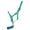 Teal, variant on Showman Pony Triple Ply Nylon Halter w/ Lead Rope (Pink)