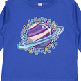 thumbnail image 4 of Inktastic Planet Saturn with Stars Boys or Girls Long Sleeve Toddler T-Shirt, 4 of 5