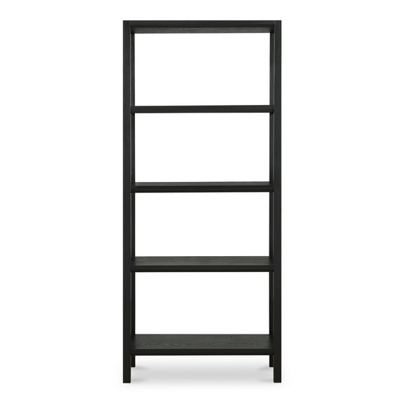 Moe's Home Collection Nolan Bookshelf Wood Black