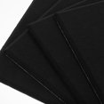 thumbnail image 3 of unbranded 4pcs Felt Board Tiles Black Square For Wall Decor In Minimalist Modern Style, 3 of 8