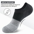 thumbnail image 4 of LOOIKOOS 10 Pairs Mens Socks Thin No Show Socks Low Cut Ankle Invisible Flat Boat Casual Short Socks for Men, 4 of 8