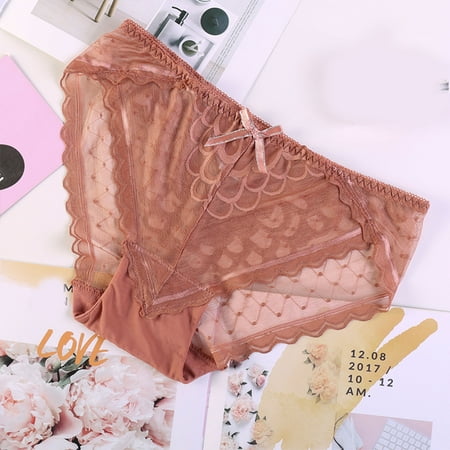 

Lingerie Sets for Women Womens Underwear Cotton Bikini Panties Lace Soft Hipster Panty Ladies Stretch Briefs
