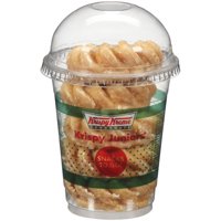 Krispy Kreme Doughnuts Krispy Juniors Snacks To Go! Glazed Mini Cruller, 4 oz
