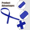 thumbnail image 3 of 2pcs 24 Inch (60cm) Leather Purses Straps Handbag Belt Band Bag Handles, Blue, 3 of 6