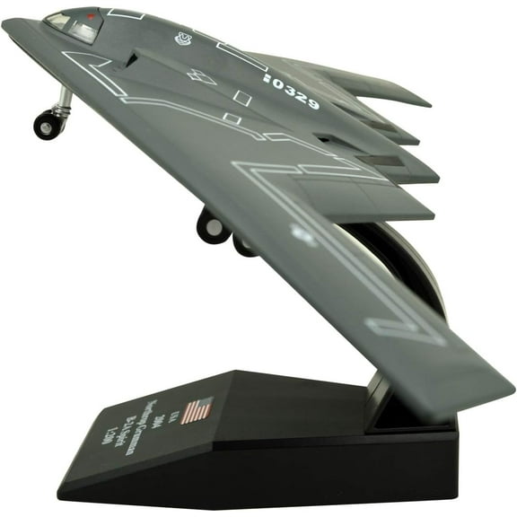 1:200 B-2 Spirit Stealth Bomber Metal Plane Model, US Air Force 2004, Military Airplane Model,Diecast Plane,for Collecting and Gift