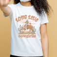 4Pcs 4 Styles Cowgirl Plastic Heat Transfer Film Logo Stickers Set for ...