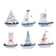 thumbnail image 3 of Modelo de velero de madera Allinless 6 piezas, 3 of 3