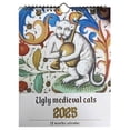 thumbnail image 3 of Calendario Gato Medieval 2025 Pared Con Pintura 12 Meses, 3 of 4