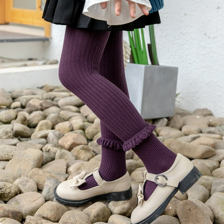 Purple school tights hotsell