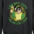 thumbnail image 3 of Avatar - The Last Airbender - Toph Melon Lord - Women's Lightweight French Terry Long Sleeve Shirt, 3 of 5