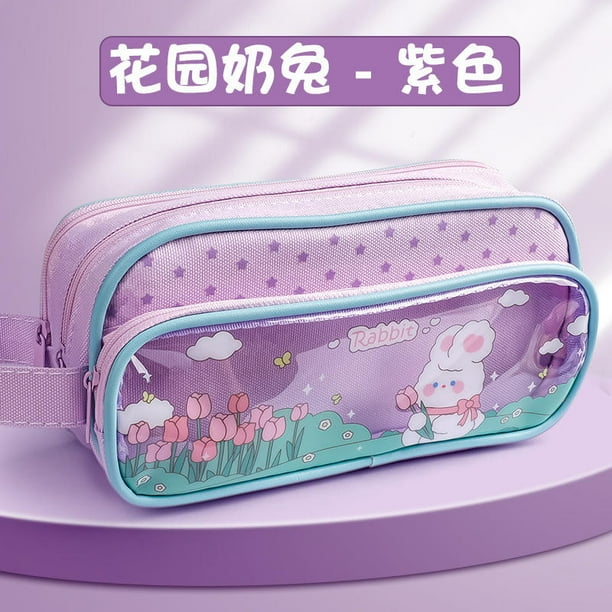 Three pouch on sale pencil case