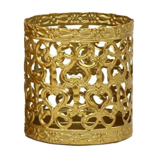 Portavelas hueco creativo, decorativo, para velas de mesa o de té. Style3