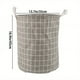 thumbnail image 3 of 1pc Round Dirty Clothes Basket, Laundry Basket, Portable Dirty Clothes Hamper, 3 of 4