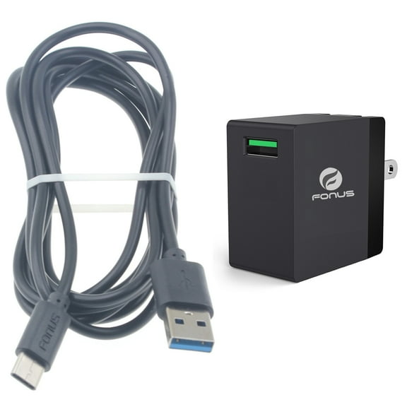 18W Quick Home Charger for OnePlus 10 Pro Phone - 6ft USB Cable Power Cord Travel Compatible With OnePlus 10 Pro