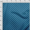 thumbnail image 3 of oneOone Silk Tabby Blue Fabric Tractor Dress Material Fabric Print Fabric By The Yard 42 Inch Wide, 3 of 5