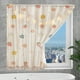 thumbnail image 5 of Fiudx Cortinas Autoadhesivas, Instalación Sin Taladros, Tejido de Poliéster Que Bloquea La Luz, Fáciles de Despegar y Pegar, Ambiente Acogedor para Dormitorio, Reducción de Ruido, Tamaño 100 X 150 Cm, 5 of 6