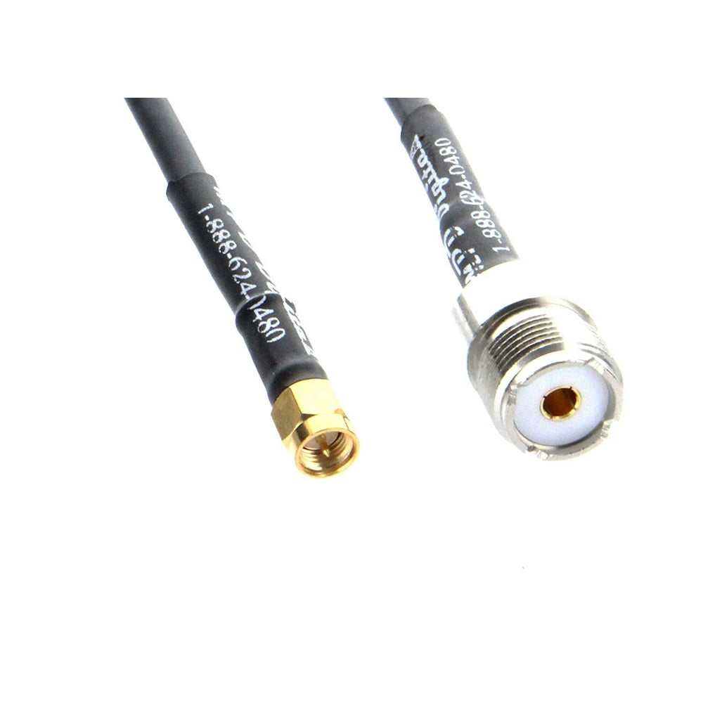 MPD Digital LMR240UF Coaxial Cable Mobile/Base Antenna Jumper SMA