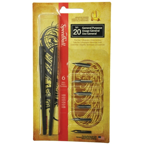 Speedball No. 20 General Purpose Pen Set
