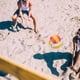 thumbnail image 4 of Máquina de coser LEIJAIER con revestimiento de butilo de PU para entrenamiento y competición de voleibol rosa, 4 of 10