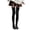 Black, variant on Deago Women Thigh High Socks Extra Long Over the Knee Socks Knit Warm Boot Stockings Leg Warmers (Gray)