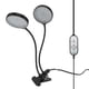thumbnail image 4 of Luz LED Para Cultivo De Plantas, Lámpara De Crecimiento De Doble Cabeza, 5 Niveles Regulables, Clip, 4 of 5