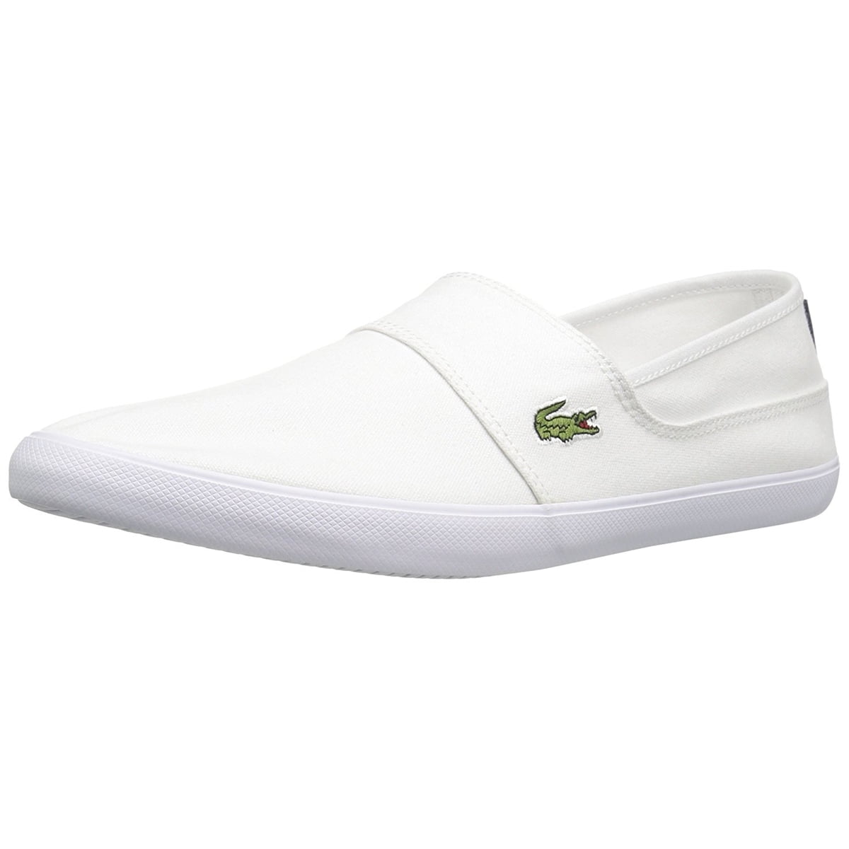 Lacoste Marice BL 2 Men's Croc Logo Casual Slip On Loafer shoes Sneakers White 