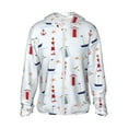 thumbnail image 2 of Lsque Nautical Lighthouse Sailboat UPF 50+ Lightweight Sun Protection Men's Women's Long Sleeve Shirt, Hoodie Performance -X-Large, 2 of 9