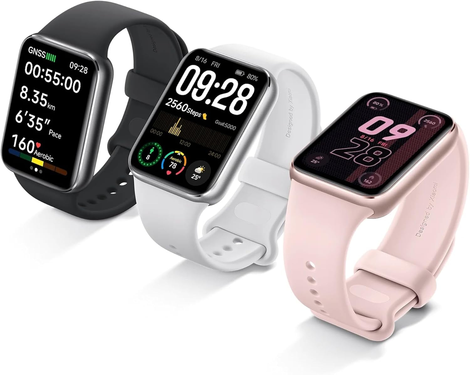 Xiaomi Smart Band 9 Pro Bluetooth Smartband With 1.74" Display, Blood Oxygen, Built-in GPS, Health Monitoring, Fitness Tracker - Global Specs - Moonlight Silver