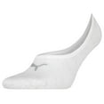 thumbnail image 2 of Puma Unisex Socks, Pack Of 3 - Footie, Unicolored Ivory Eur 39-42 (Uk 6-8), 2 of 3