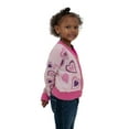 thumbnail image 4 of Care Bears Girls' Hearts & Bear Long Sleeve V-Neck Cardigan, Size 4-6X, 4 of 7