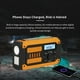 thumbnail image 2 of Radio Portátil de Emergencia, Recargable con Energía Solar, Mini Radio FM AM con Manivela y Linterna LED., 2 of 5