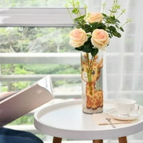 Cute Giraffe Vases for Flowers Modern Decorative Vase Home Decor for Bedroom Kitchen Living Room Centerpieces