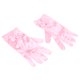 thumbnail image 3 of Guantes y mitones de princesa para niñas, accesorios para disfraces de cosplay, regalos de cumpleaños y Navidad, color rosa, 3 of 14