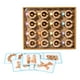 thumbnail image 4 of Juego de combinación de formas Montessori, juguete educativo de rompecabezas para pequeños y niñas Color de la madera CUTICAT Juego de apilamiento, 4 of 8
