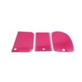 thumbnail image 1 of Advancent Espátula para hornear de 3 piezas, cocina, panadería, pastel, decoración más suave, herramientas de glaseado, reemplazo Herramientas y accesorios para hornear Rosa roja, 1 of 4