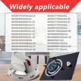thumbnail image 6 of DG64-00473A Range Burner Dial Knob Oven Knob Compatible with Sam-sung Gas Range NX58F5700WS NX58K7850SS NX58H5600SS NX58J7750SS NX58H5650WS-Replaces DG64-00472A DG64-00347B DG64-00472B (5pcs), 6 of 6