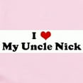 thumbnail image 2 of CafePress - I Love My Uncle Nick Infant Bodysuit - Baby Light Bodysuit, Size Newborn - 24 Months, 2 of 4