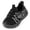 Black, variant on Toddler Shoes Boys Girls Walking Shoes Toddler Wide Slip On Shoes Lightweight Toddler Dinosaur Shoes