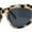Beige Tortoise - Black, variant on Exaggerated Oversized 90s Plastic Wrap Sport Plastic Sunglasses Beige Tortoise Black