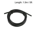 thumbnail image 3 of Uxcell Silicone Tube 5ft Silicone Tubing Air Hose Water Pipe for Water Pump Transfer Black 1/8" x 3/16", 3 of 3