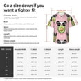 thumbnail image 5 of Disketp Hawaiian Shirts For Men,Panda Avocado Print Mens Casual Short Sleeve Button Down Shirts Beach Shirt, 5 of 7