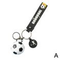thumbnail image 1 of Rubber Soccer Keychains Souvenir Football Keychain A2G2, 1 of 9