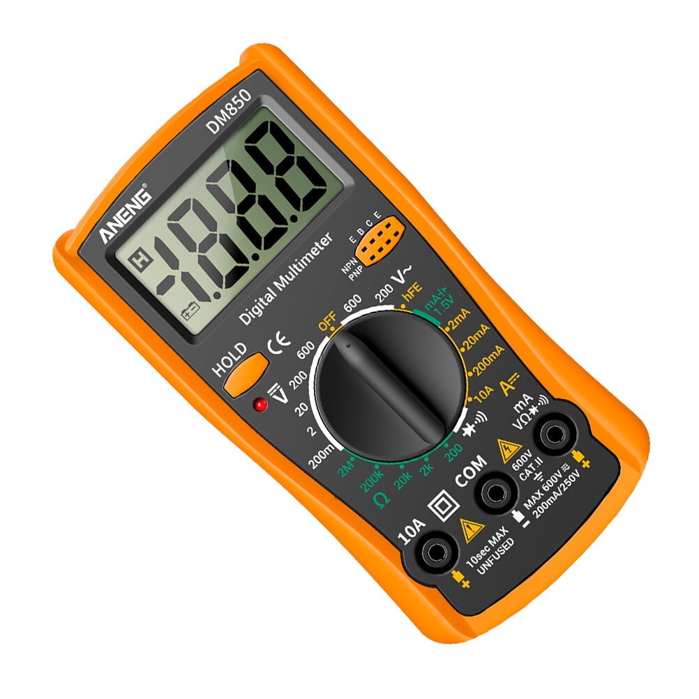 3 Count Silver Tester Electronic Digital Multimeter